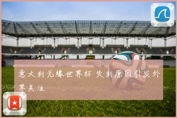 意大利无缘世界杯 失利原因引发外界关注